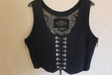 Damen Mieder/Trachtencorsage Leather FashionGr.40 Landhaus Oktoberfest schön Top