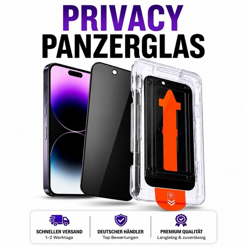 Privacy panzerfolie schutzglas - privacy,