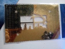 Messing Embossing Schablone Weihnachten zum Prägen von Papier Sterne