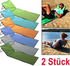 2 STÜCK - STRANDLIEGE