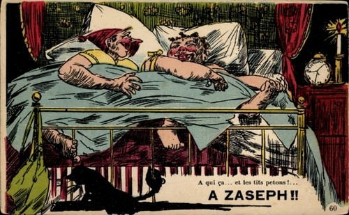 Paar bett dicke - im,
