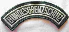 Uniform Aufnäher BUNDESGRENZSCHUTZ BGS