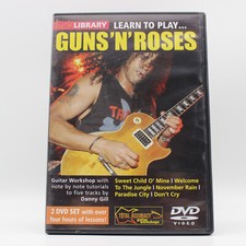 DVD | Learn To Play Guns 'N' Roses | Disc poliert