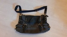gr Schultertasche, schwarz