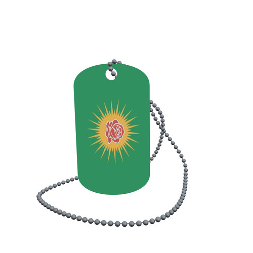 Dog tag flagge kurdistan - flagge,