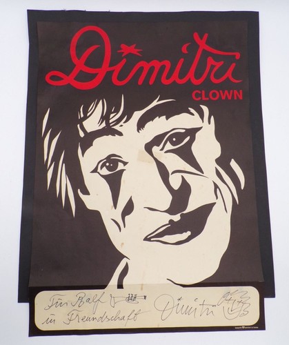 Altes plakat clown - plakat,