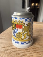 Bierkrug Bayernwappen mit
