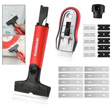 Goldblatt 2-teiliges Rasierklingen Schaber mit 20 Klingen Breite & Kurze Klingen