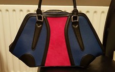 BiBA- Damen Tasche / Handtasche / Blau-Rot / von BiBA.