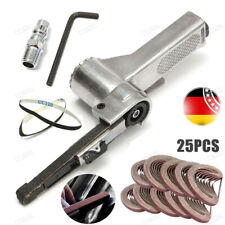 10 Mm Druckluft-Bandschleifer Finger-Power-Feile Mit 25-teiligem Schleifband DHL