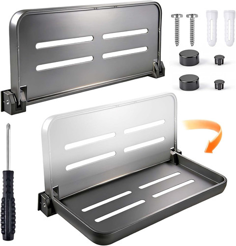 Faltbares wandregal aluminium - faltbares,