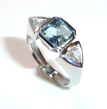 Ring 750 weißgold 20ct - ring,