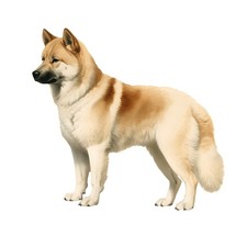 2x Sticker Akita Inu