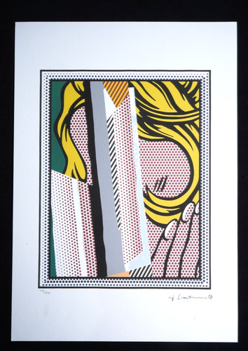 Roy lichtenstein 50x35 - lichtenstein,