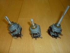 3x Potentiometer Lautstärke Höhen Bässe aus Saba Freudenstadt 15