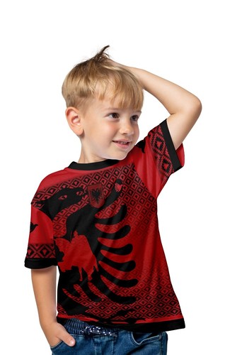 Kindertrikot albanien concept - albanien,