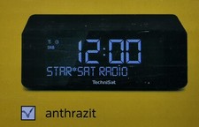 TechniSat DIGITRADIO 52 - Stereo-DAB-Radiowecker, Anthrazit,​​​​​​​ OVP