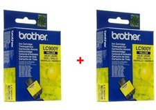 2 Stück Brother LC-900 LC 900 Yellow Patrone DCP 110C 115C 116C # H282-A3