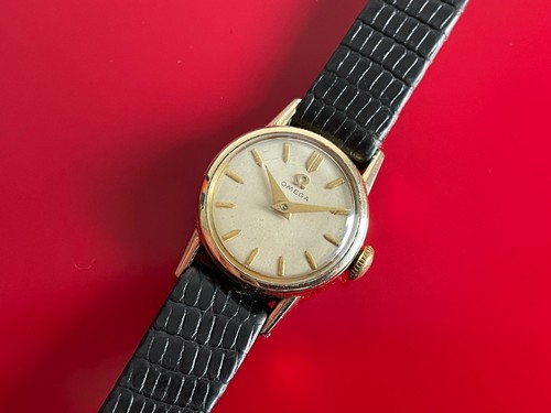 Vintage omega damenuhr gold - damenuhr,