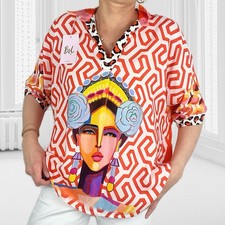 Italy oversize bluse tunika - italy,