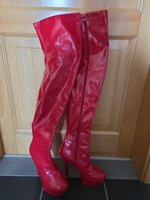 Plateau Overknee Stiefel Gr 42