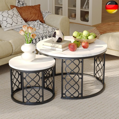 2er couchtisch set - set, 70&45cm