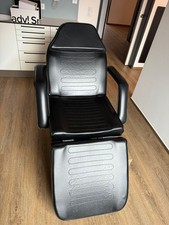 Massageliege Höhenverstellbar Hydraulisch  Kosmetikstuhl Massiv