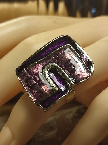 Damen cocktail ring - cocktail, silber