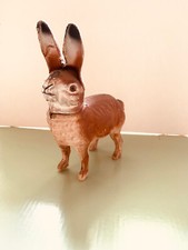 Antiker Hase aus Pappmache - Osterhase, Vintage Osterdeko 1930er Jahre