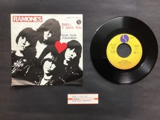 Ramones Baby I love you. Deutsche Pressung mit Jukeboxstrip sehr guter Zustand