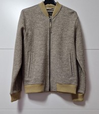 Hessnatur Walk Jacke Relaxed Herren Gr. 48  Farbe Greige Meliert 