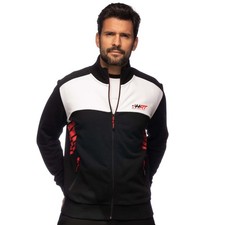 Hrt sweatjacke racing schwarz - sweatjacke,