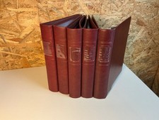 5 Lindner ETB Alben rot mit