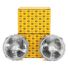2x HELLA HALOGEN H4
