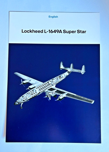 Lufthansa lockheed 1649a - lockheed, l-1649a