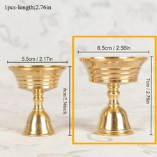 Kerzenhalter Kupfer Lampe Set