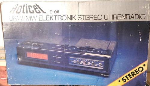 Vintage stereo weckerradio - vintage, stereo-weckerradio