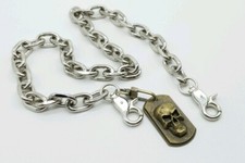 Geldbörse Kette Biker Skull Harley Rocker Outlaw Rockabilly K 23.3 Dog Tag
