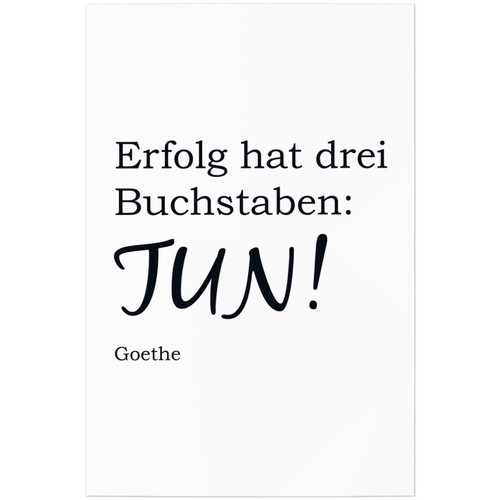 Erfolg hat drei - , buchstaben