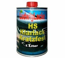 Klarlack 1 LITER HS  Klarlack für Autolack und EFFEKTLACK