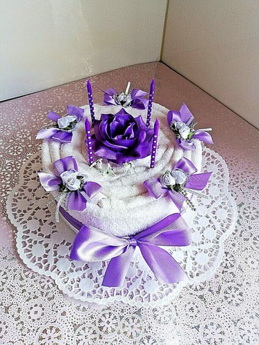 Geburtstagstorte handtuchtorte - geburtstagstorte,