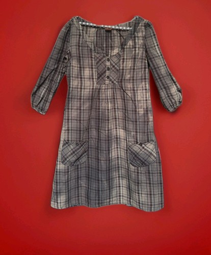 Object kleid 4 arm braun - kleid, 3/4