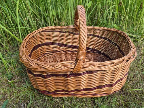 Einkaufskorb weidengeflecht - einkaufskorb,