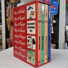⭐️ Walt Disneys wunderbare Welt – 4 Bände im Schuber (Ehapa Verlag 1969/70)