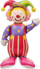 Clown Deko Folienballon