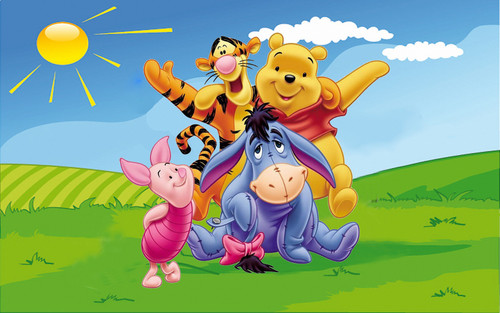 Winnie puuh wandaufkleber - puuh,