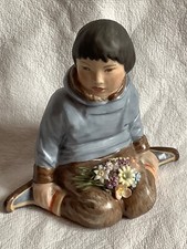 Figur Eskimo Inuit Junge Knabe