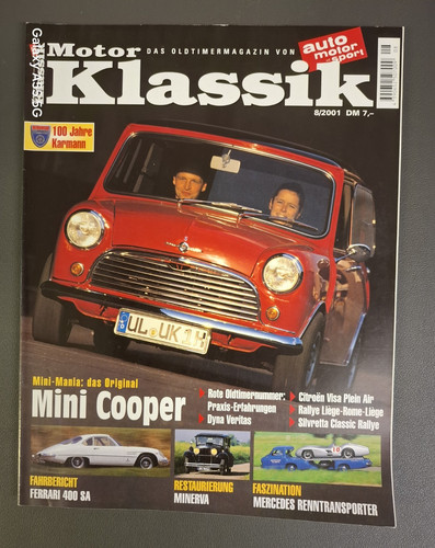 Motor klassik 2001 - motor, mini