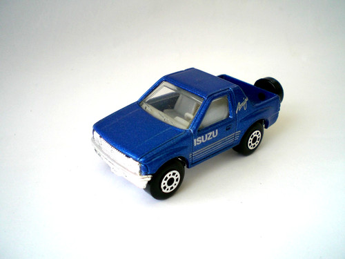 Matchbox isuzu amigo blau - *,