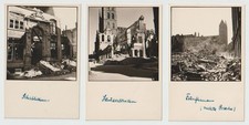 Lübeck,  1942, 3 Fotos